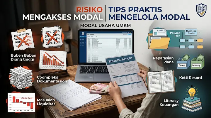 Risiko yang Sering Dihadapi saat Mengakses dan Tips Praktis Mengelola Modal Usaha UMKM - ArmorPayments
