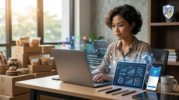 Bagaimana Jasa Digital Menjadi Peluang Bisnis UMKM dengan Modal Rendah dan Skala Cepat - Armor Payments