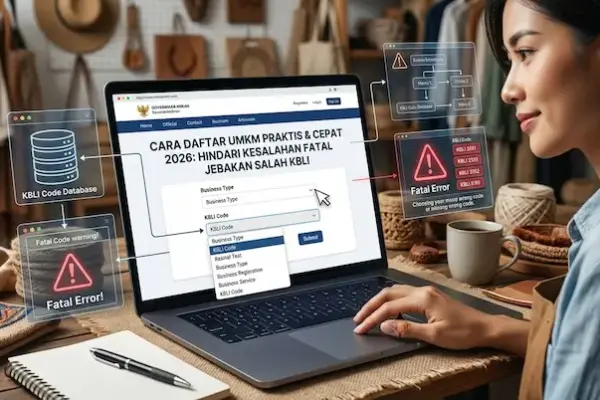 Cara Daftar UMKM Cepat & Ampuh: Hindari Jebakan Salah KBLI Cara Daftar UMKM Cepat & Ampuh: Hindari Jebakan Salah KBLI