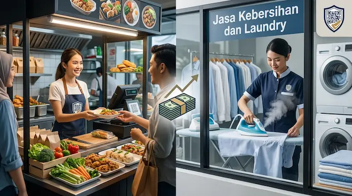 Mengapa Sektor Kuliner Praktis dan Jasa Kebersihan dan Laundry Masih Menjadi Peluang Bisnis UMKM Terkuat serta Arus Kas Stabil - Armor Payments